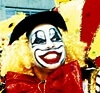 event karneval - lachende maske in rio de janeiro
